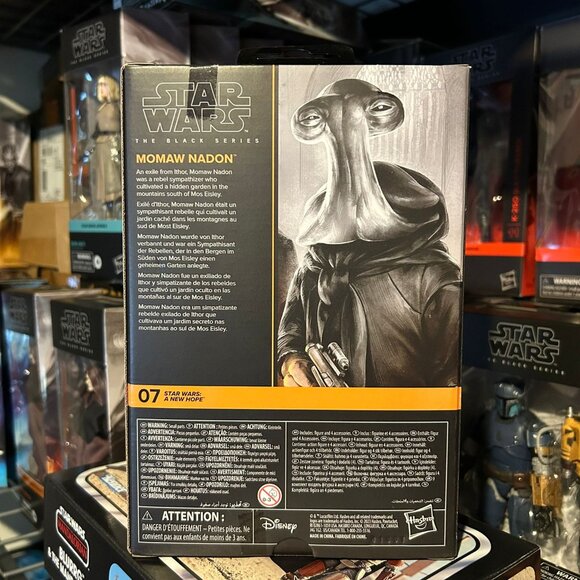 Hasbro Black Series Star Wars: A New Hope Momaw Nadon Deluxe Action Figure - Picture 2 of 2